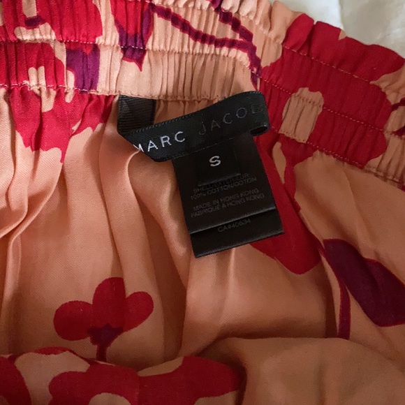 Marc Jacobs pink floral drawstring skirt - Picture 6 of 7